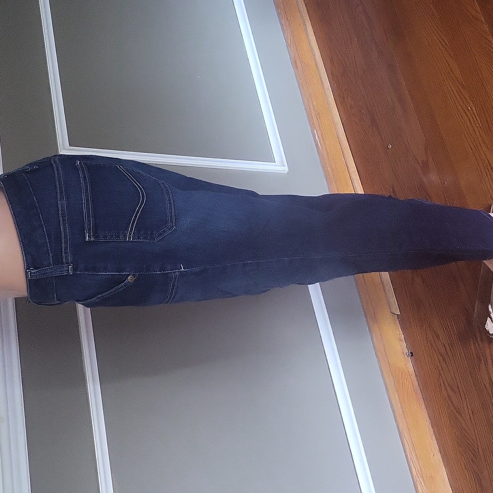 Carhartt Curvy Fit Blue Straight Leg Jeans Classic Style Size 2 - Picture 6 of 11